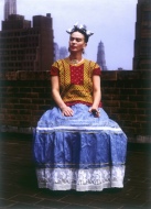 Nickolas Muray Frida Kahlo a New York, 1946 Stampa carbografica inchiostrata, cm. 46x33,7